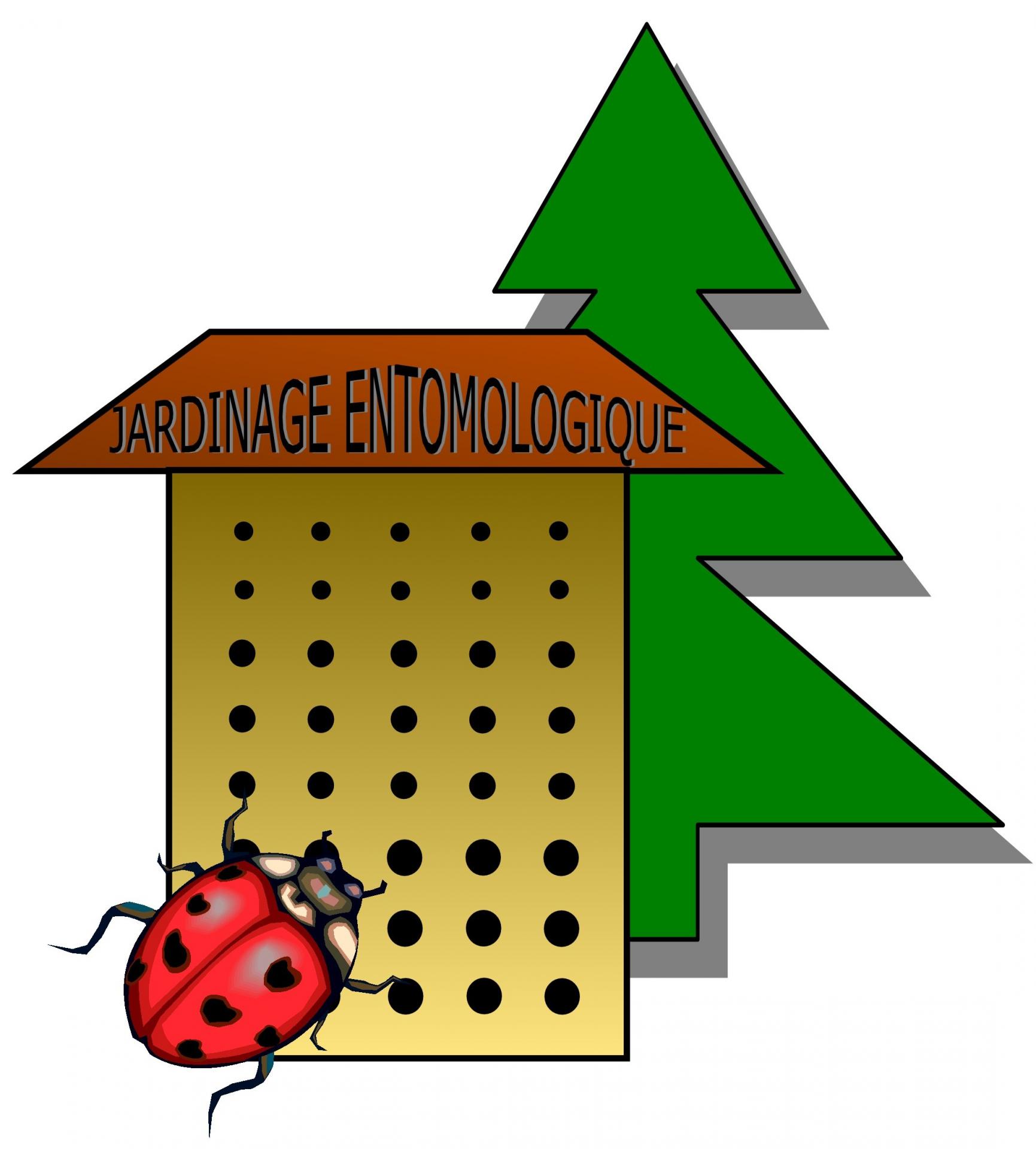 Logo jardinage entomologique